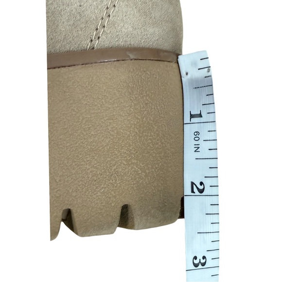 Blondo Suede Beige Dagger Waterproof 
Bootie USA Women's Tan Suede Ankle Boots - Picture 8 of 10